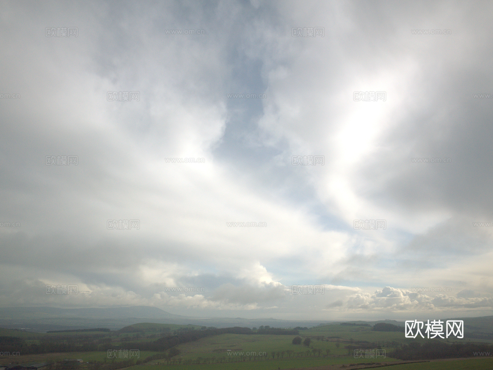 外景 天空 云层 云朵 自然风景 庭院外景 窗外 环境贴图下载