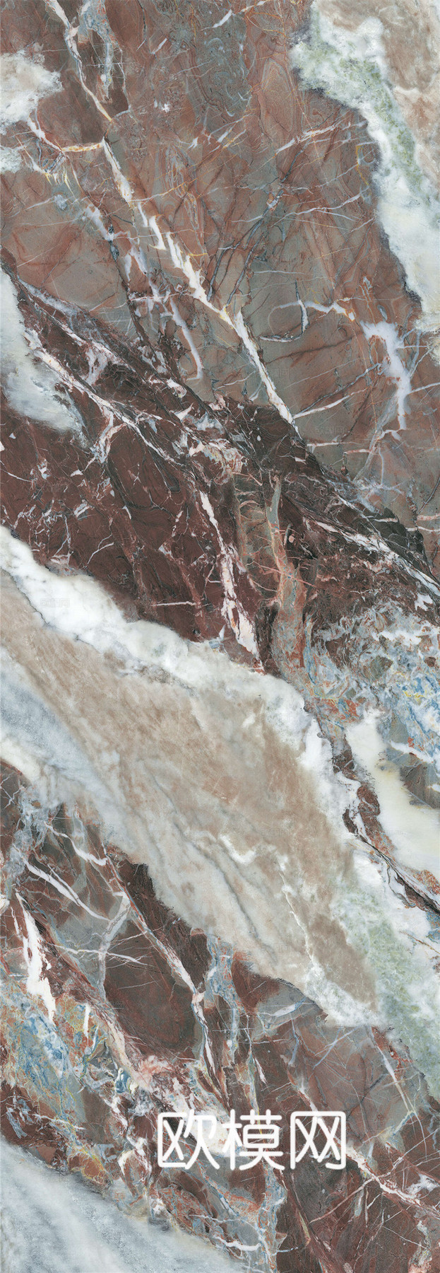 蒙娜丽莎现代轻奢艺术金戈壁玉岩板