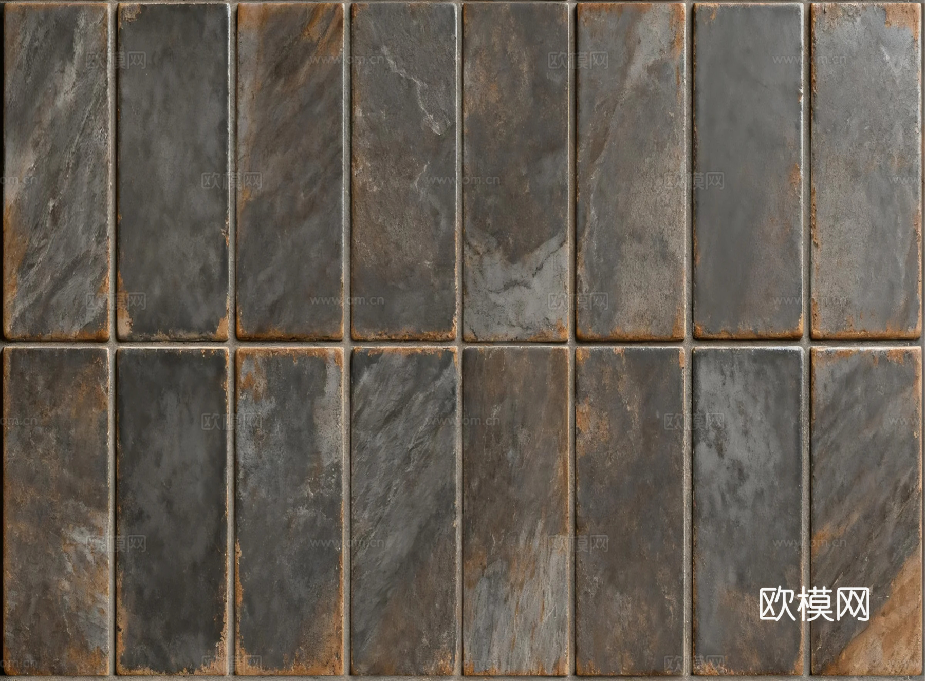 金刚石瓷砖仿古砖 复古墙砖 诧寂风中古风做旧瓷砖 条砖