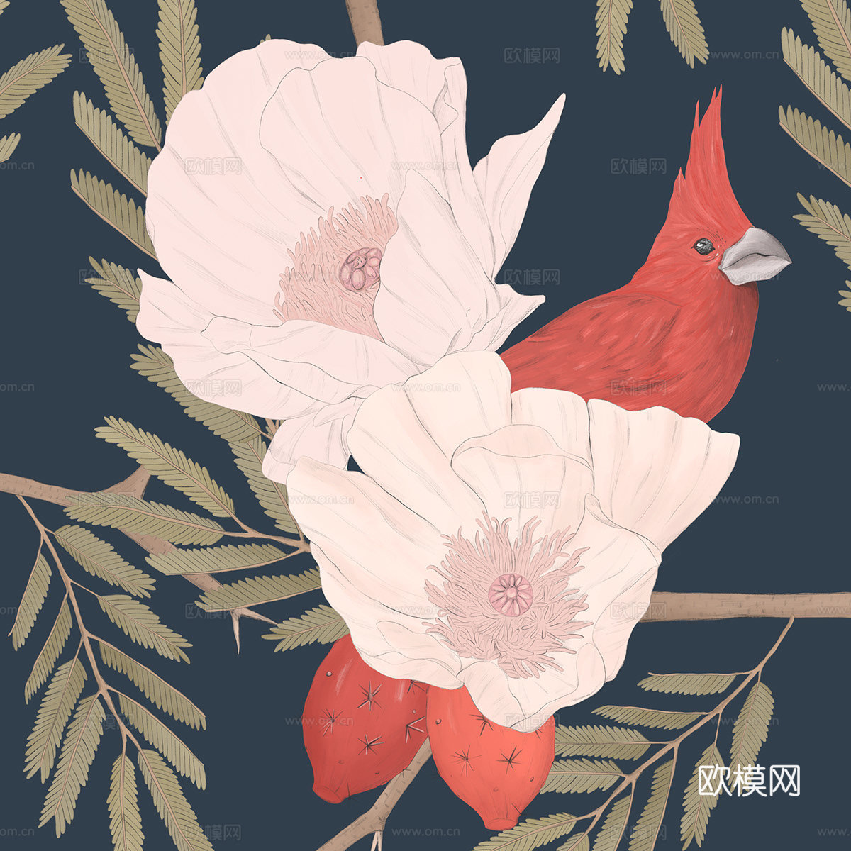 高清中式装饰画