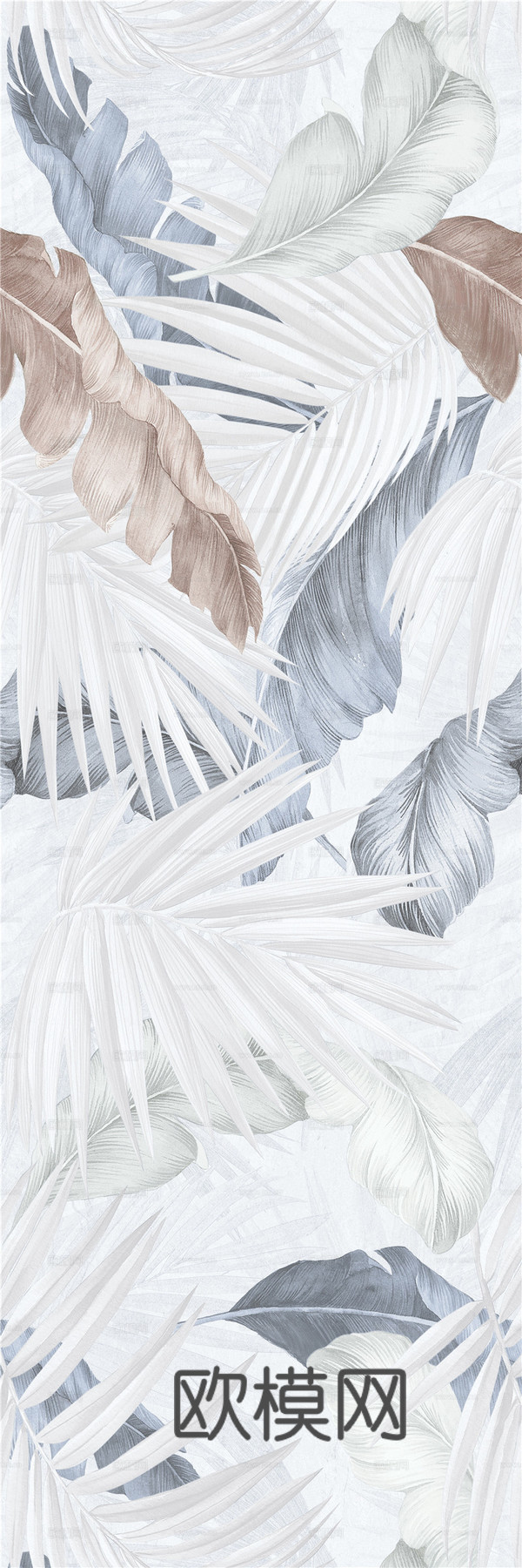 蒙娜丽莎中式艺术画墙面岩板