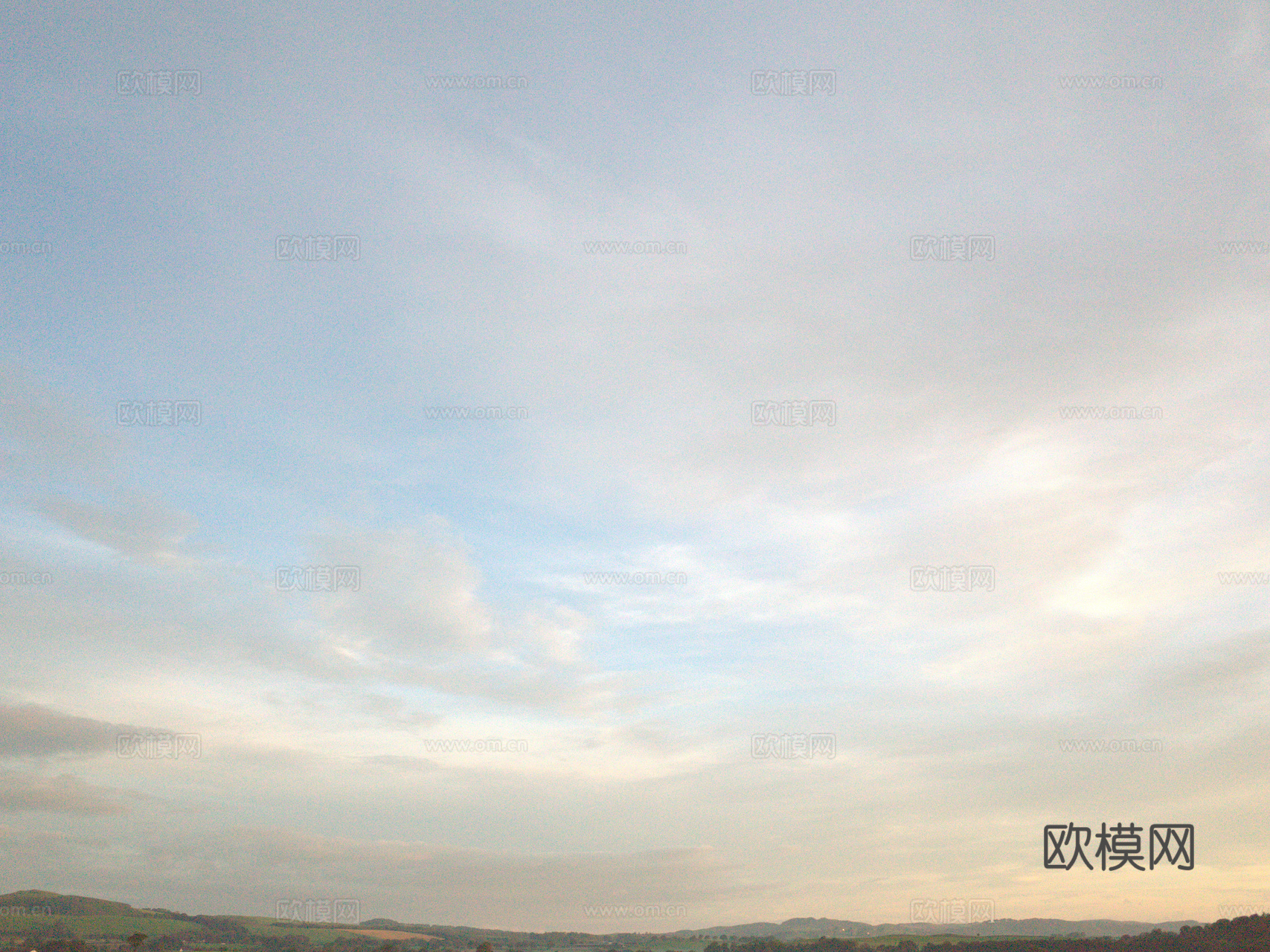 外景 天空 云层 云朵 自然风景 庭院外景 窗外 环境贴图下载