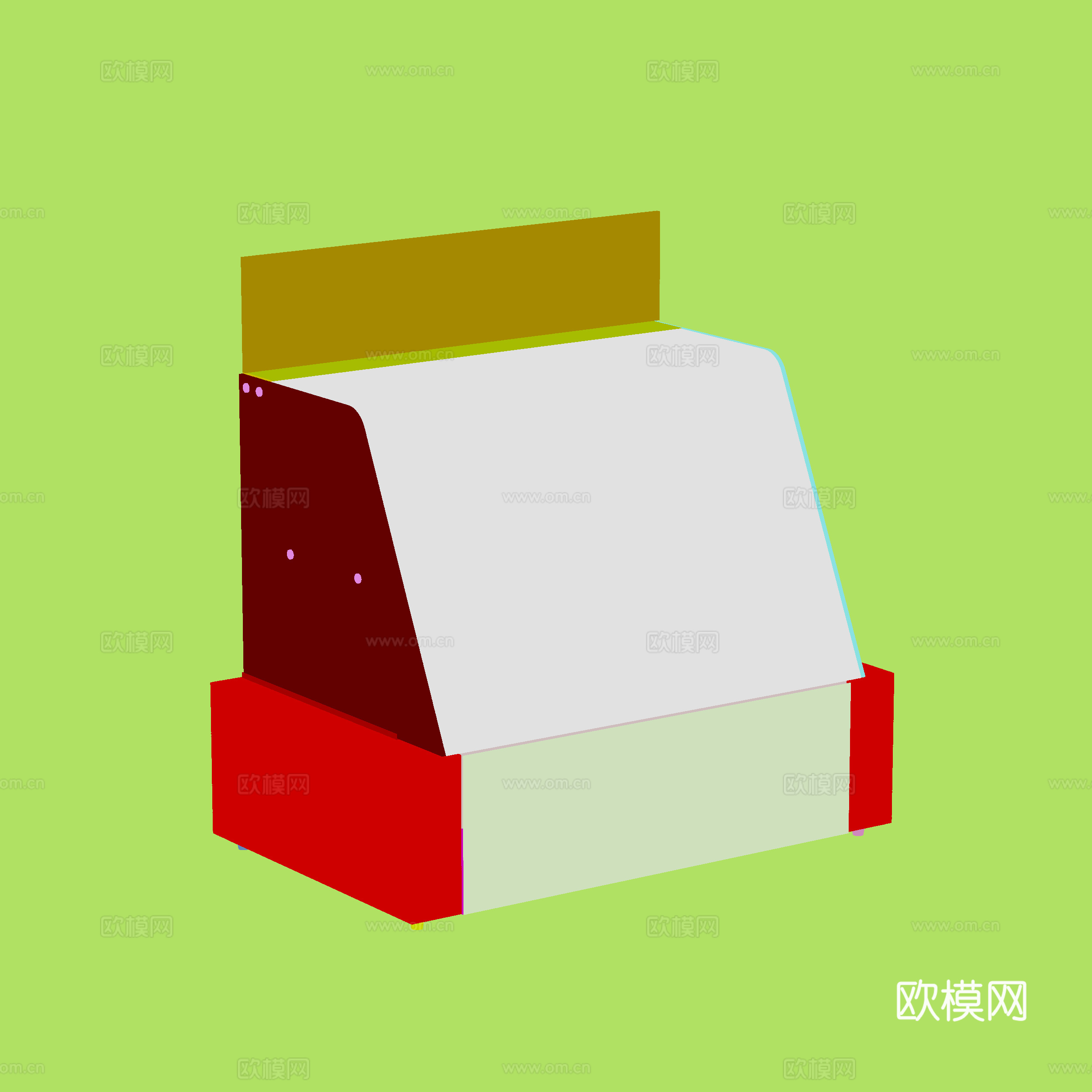 烤肠机 便利店电器3d模型下载（渲染图3）