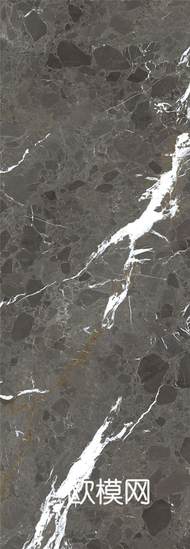 蒙娜丽莎现代轻奢艺术格力斯黑岩板