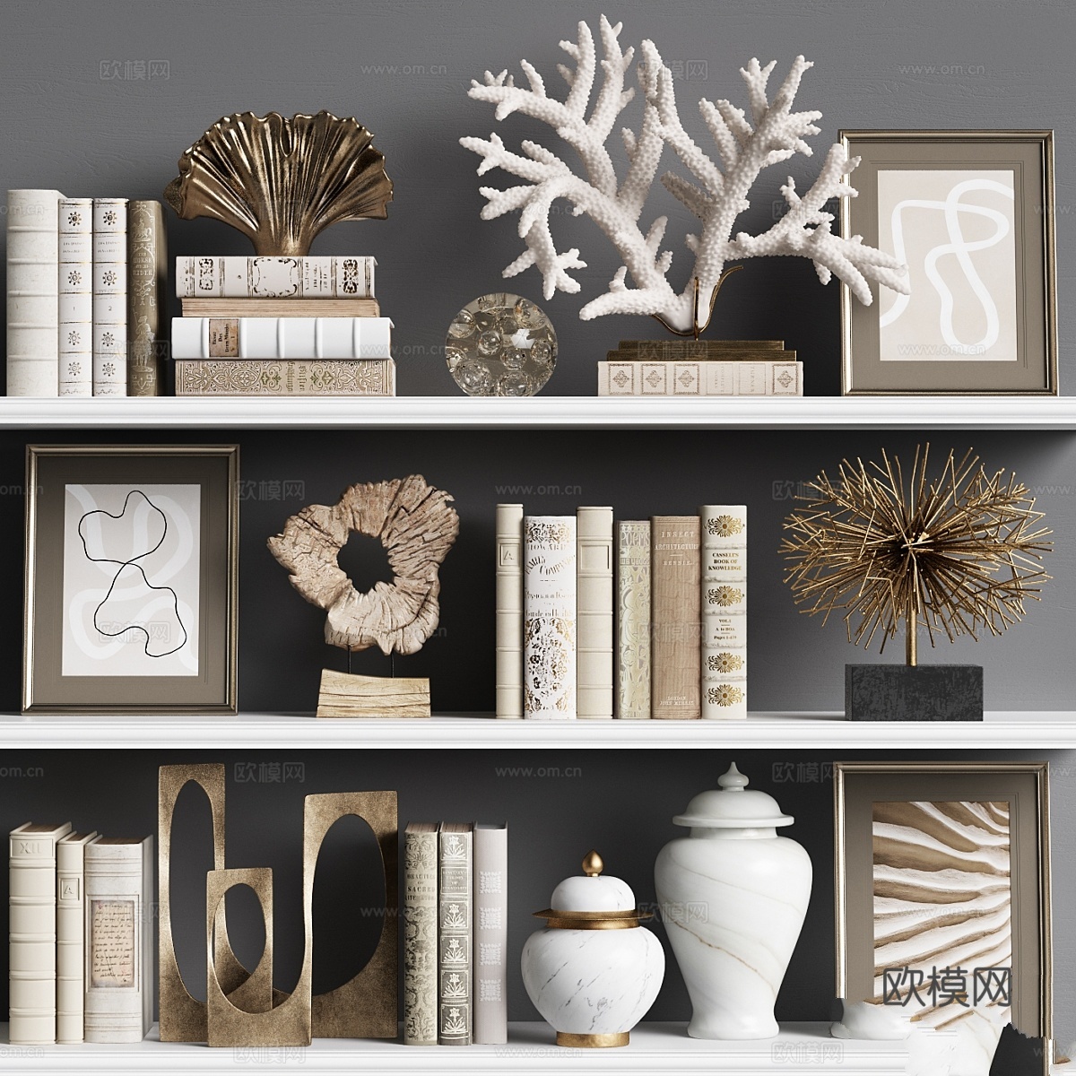 装饰套装993d模型