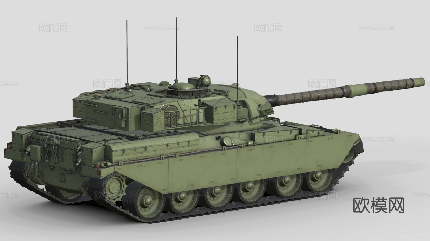 现代军事器械 坦克 步战车su模型