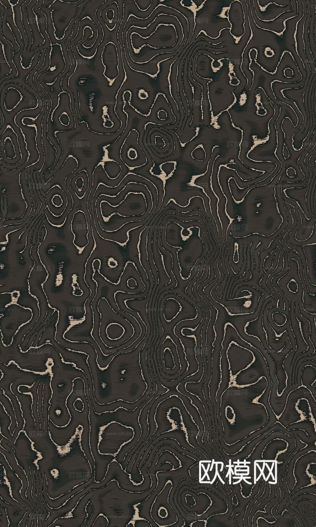 无缝原木色树瘤科技木皮