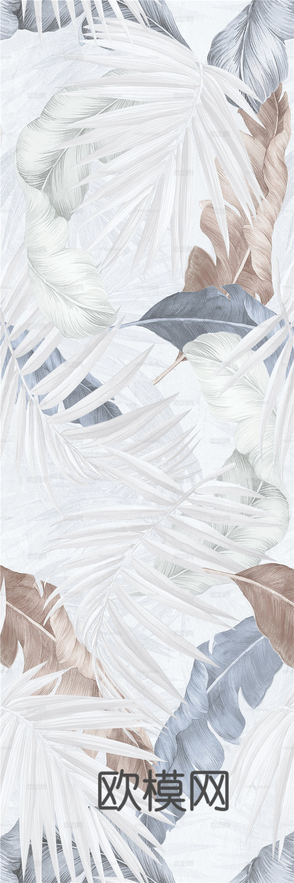 蒙娜丽莎中式艺术画墙面岩板