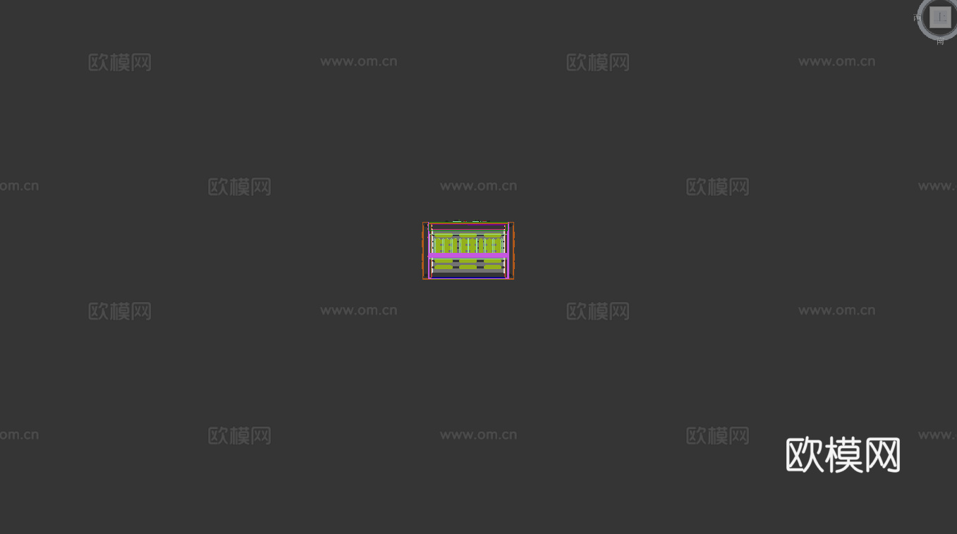 烤肠机 便利店电器3d模型下载（渲染图2）