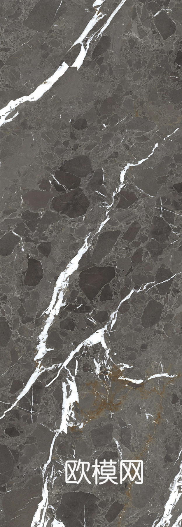 蒙娜丽莎现代轻奢艺术格力斯黑岩板