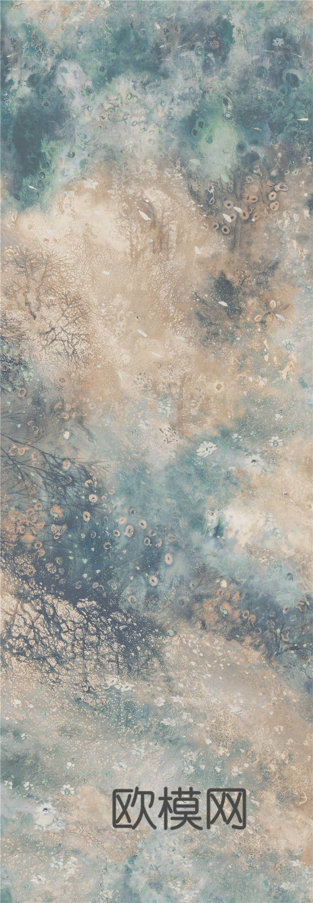 蒙娜丽莎现代轻奢艺术岩板