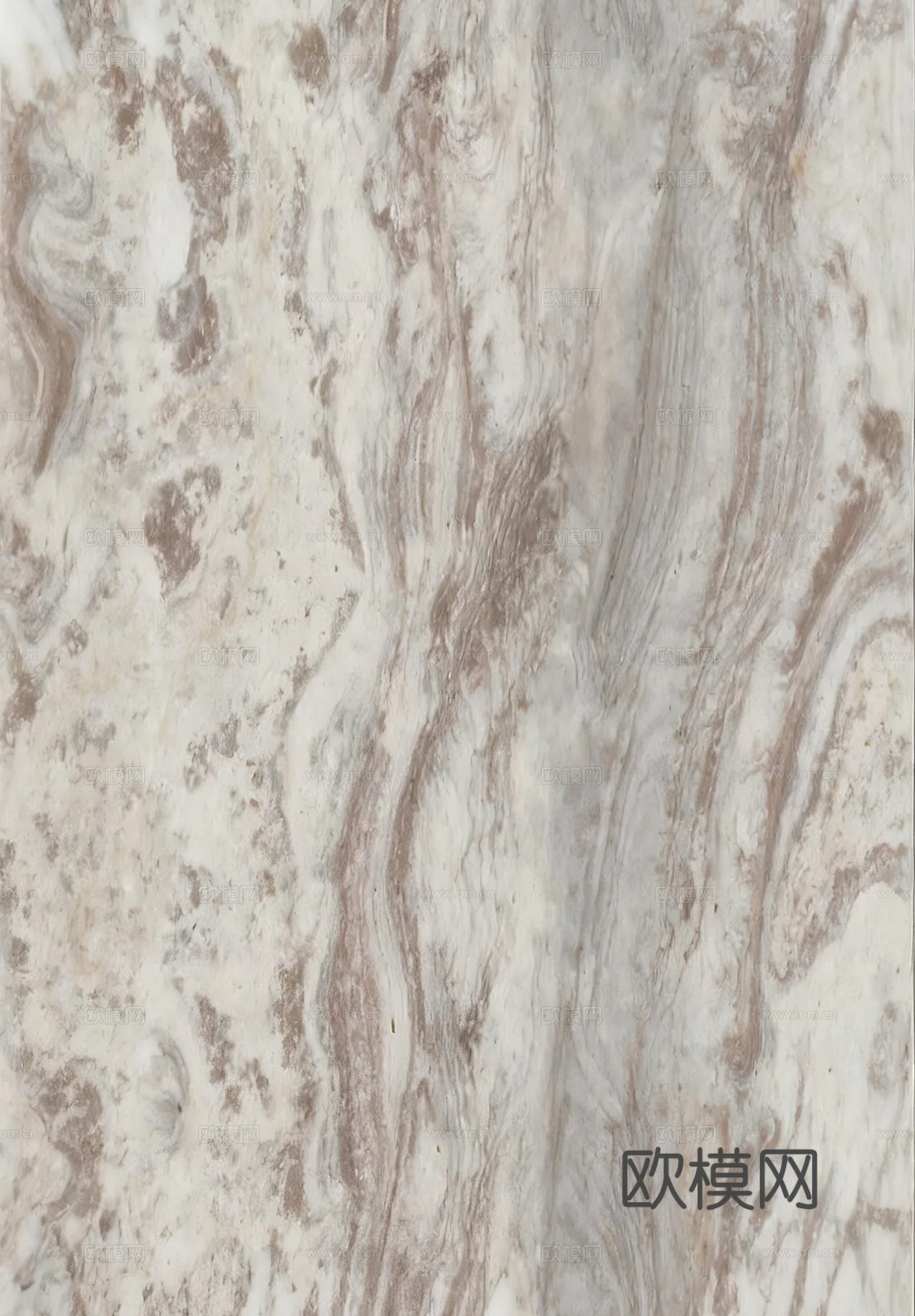 星耀紫漠大理石 粉红色大理石奢石白色山水大理石