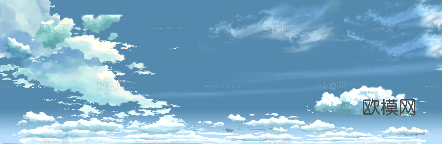 外景 天空 云层 云朵 自然风景 庭院外景 窗外 环境贴图下载