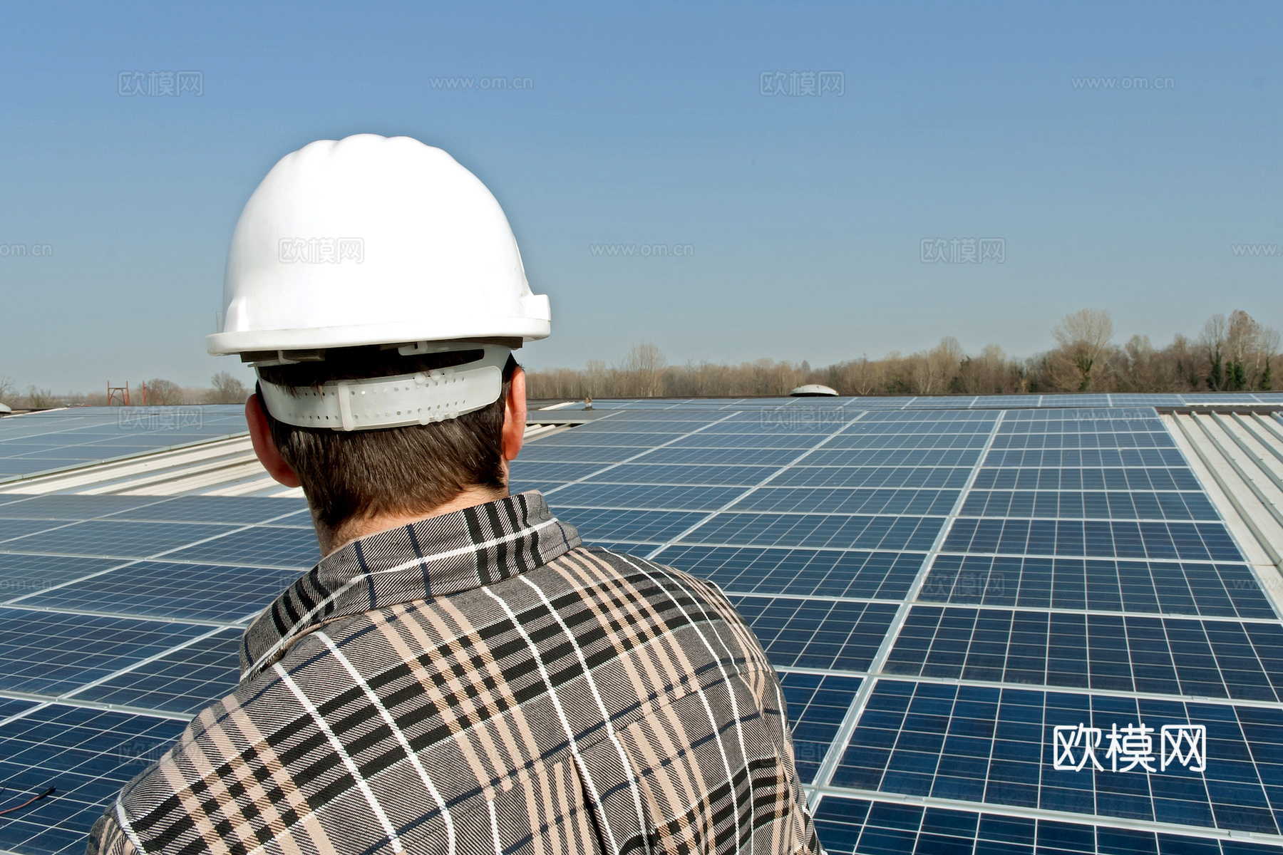 屋面太阳能光伏电板 光伏面板 发电设施 发电设备下载