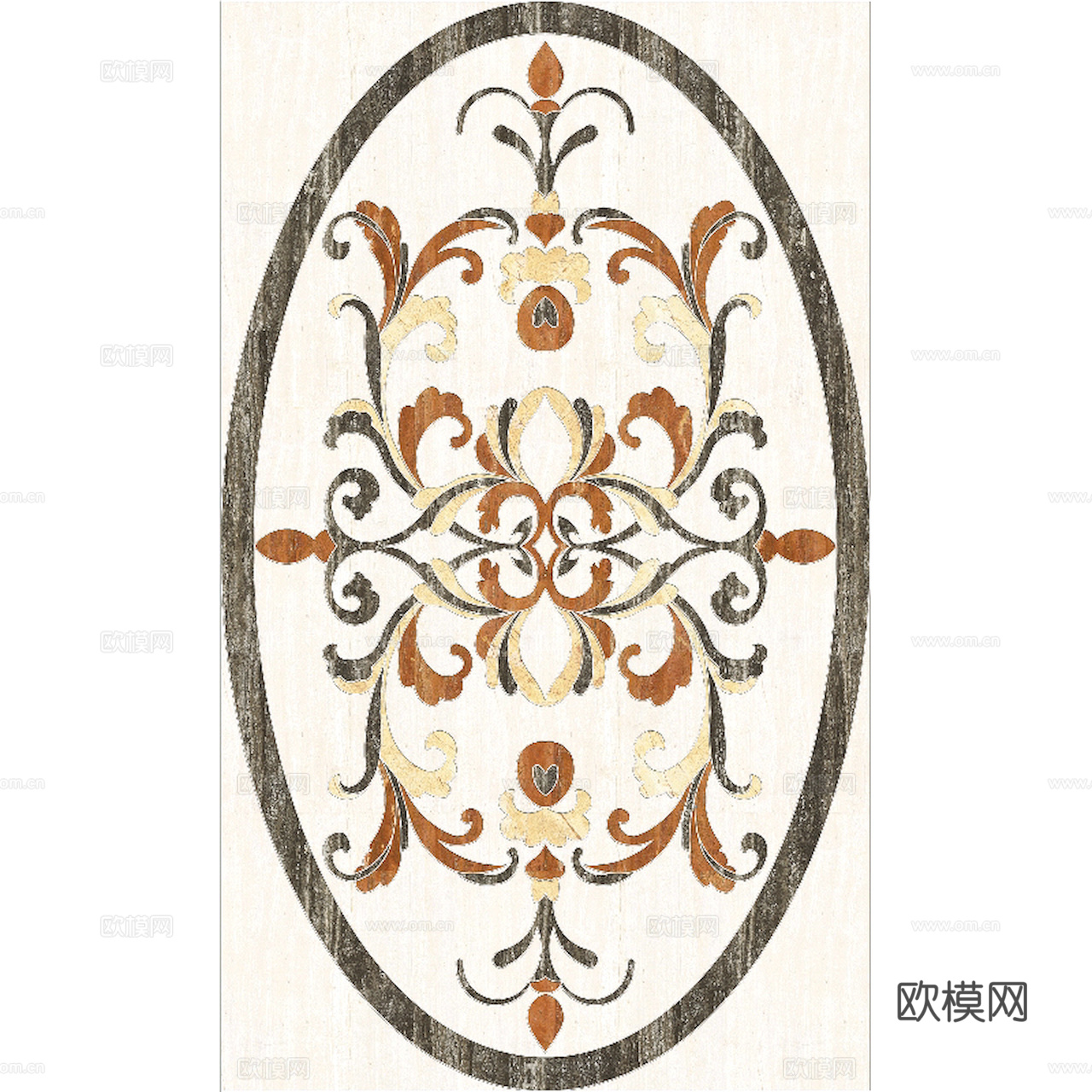 石材拼花 大理石拼花地面 瓷砖拼花 别墅庭院进门玄关地面拼花