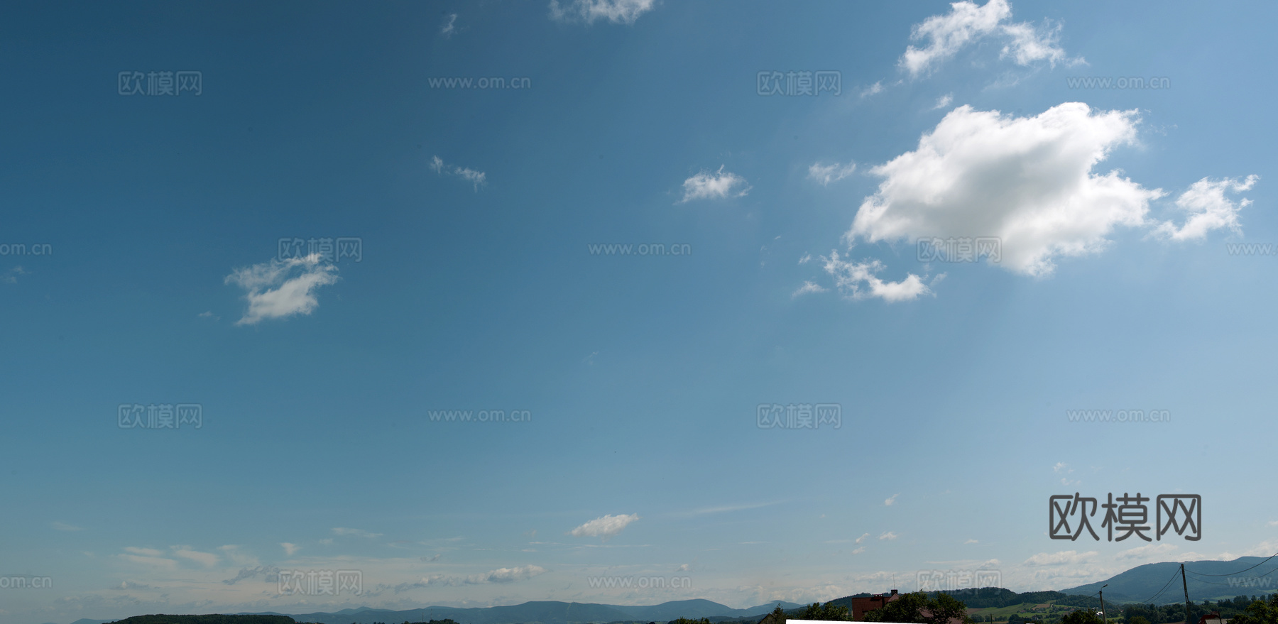 外景 天空 云层 云朵 自然风景 庭院外景 窗外 环境贴图下载