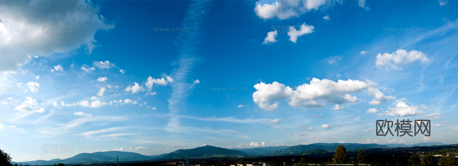 外景 天空 云层 云朵 自然风景 庭院外景 窗外 环境贴图下载