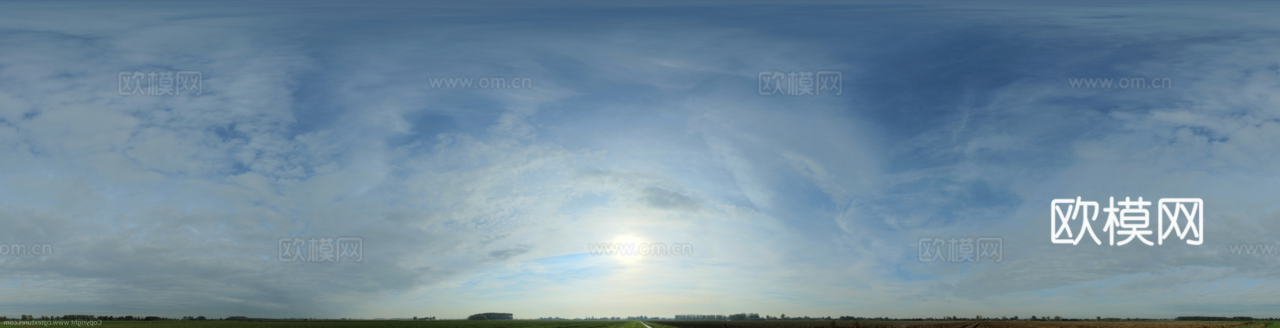 外景 天空 云层 云朵 自然风景 庭院外景 窗外 环境贴图下载