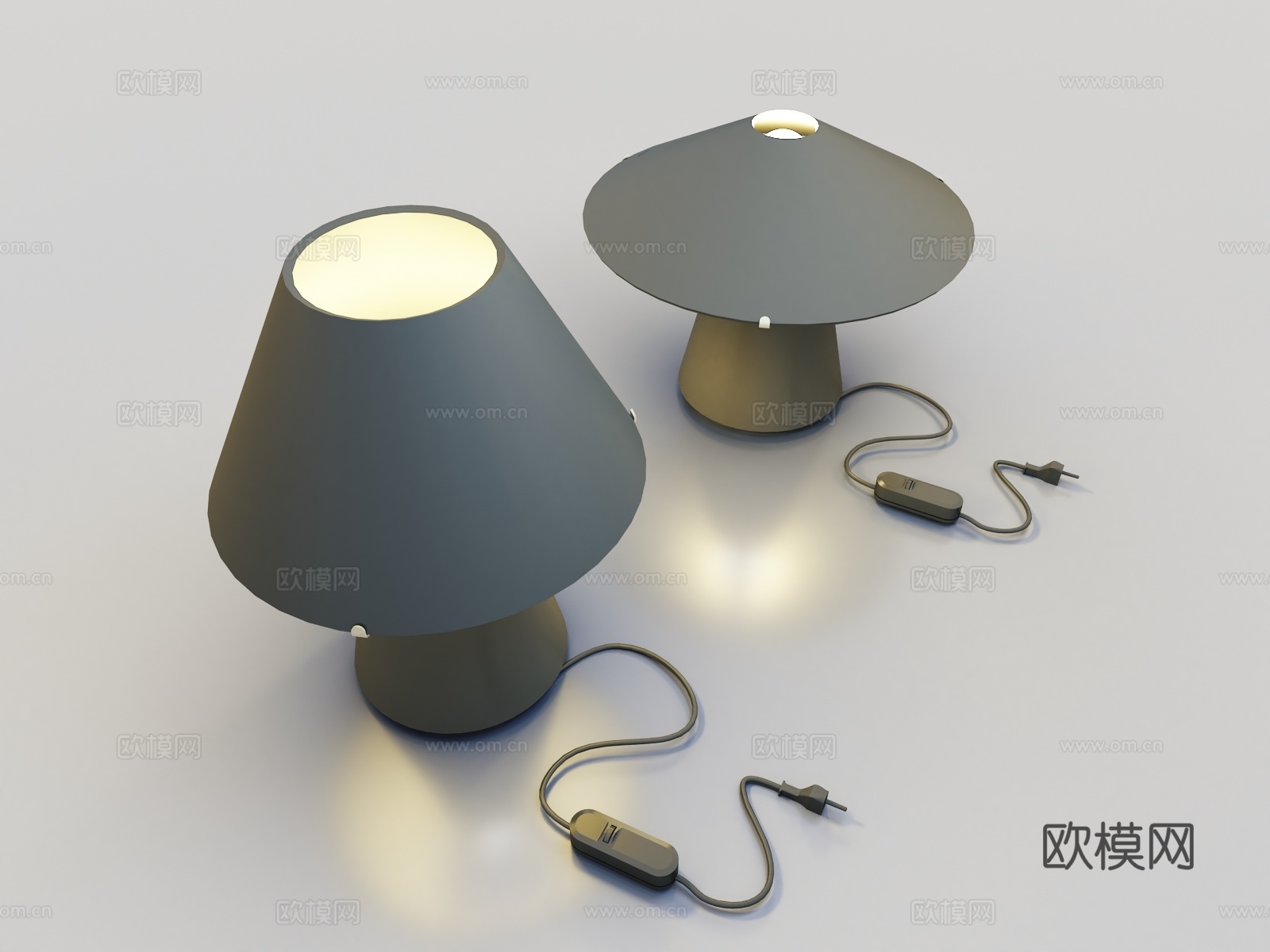 Astep Upglas 台灯3d模型