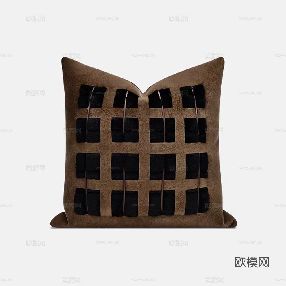 现代抱枕 枕头 印花抱枕 拼接抱枕