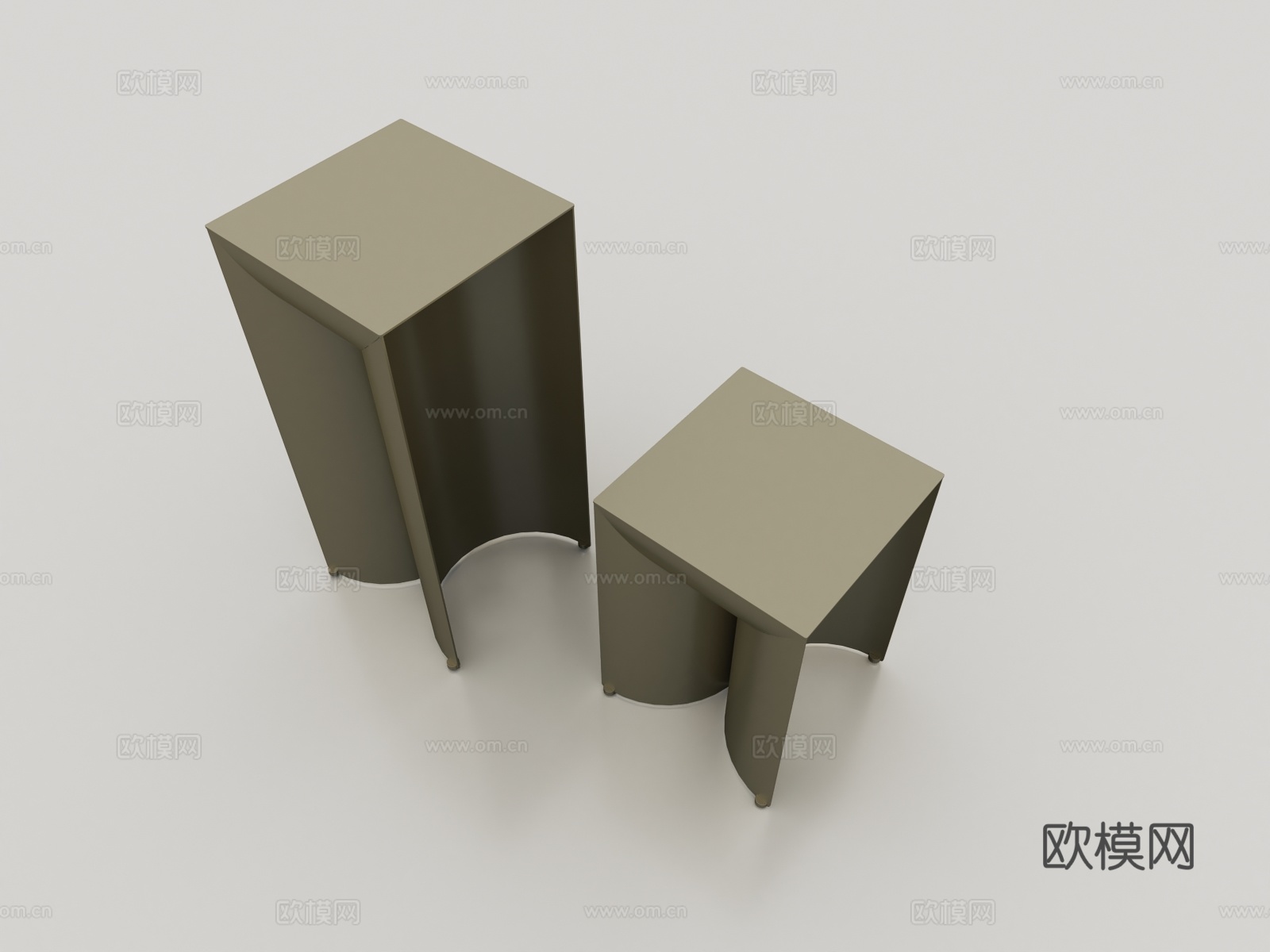 Mogg UCCIO 吧台椅 吧椅3d模型