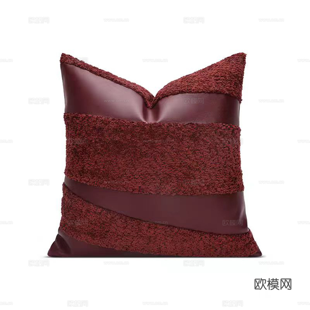 现代抱枕 枕头 布艺抱枕 拼接抱枕