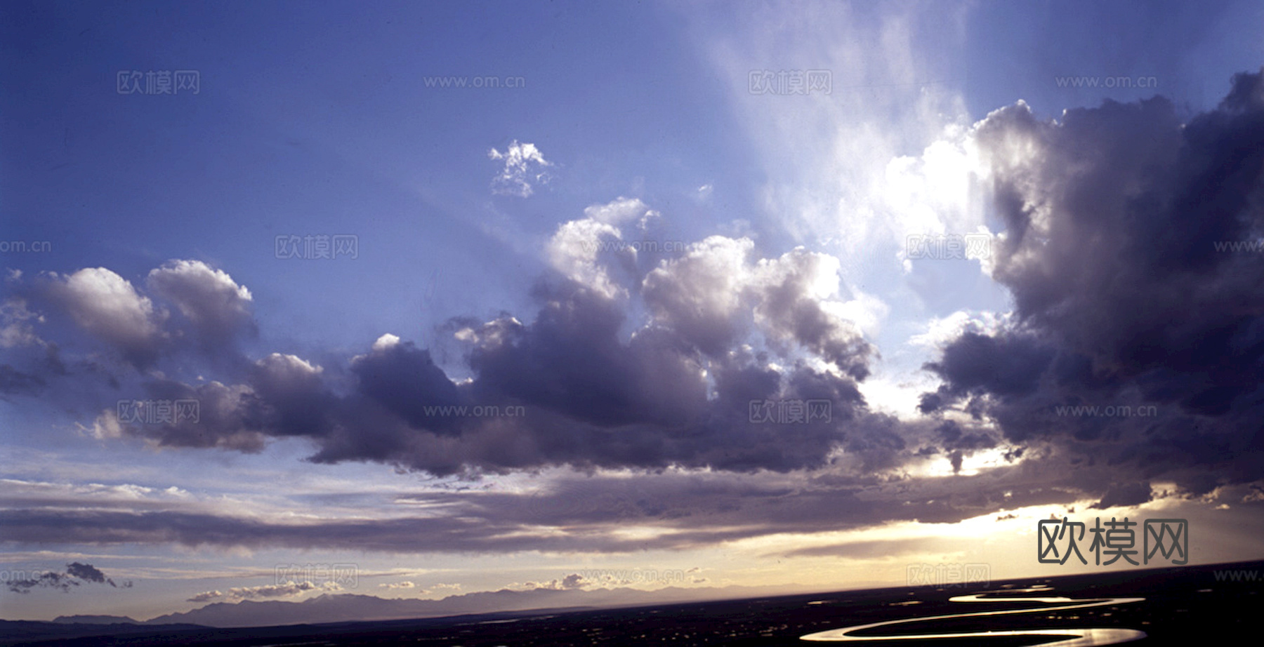 外景 天空 云层 云朵 自然风景 庭院外景 窗外 环境贴图下载