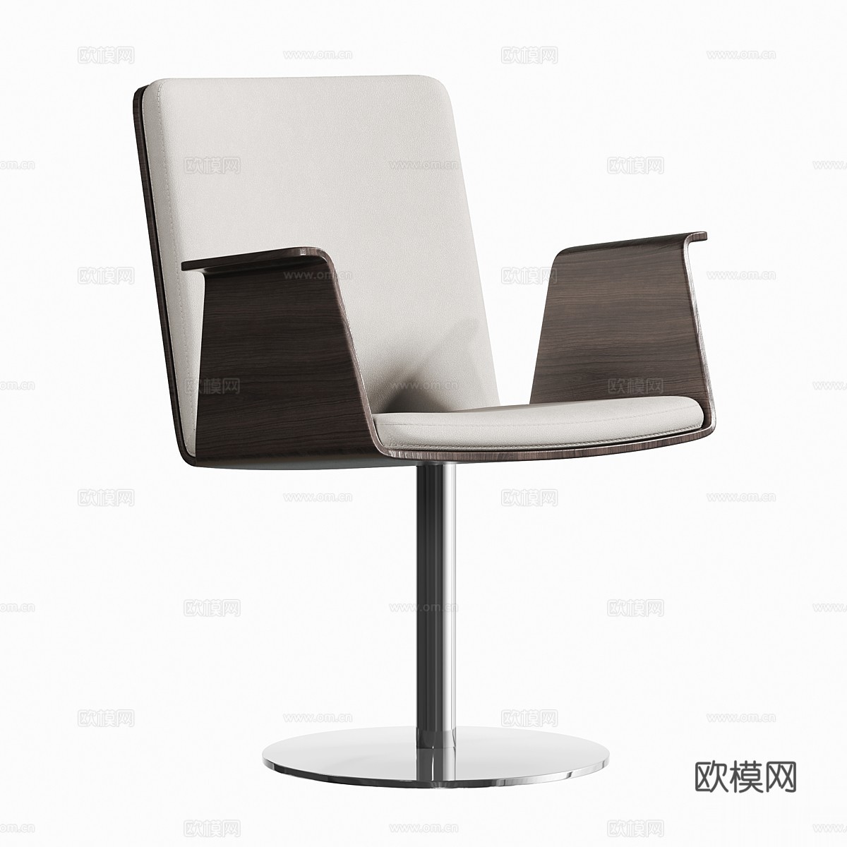 现代意式 SELLEX DON 办公椅3d模型下载（渲染图1）