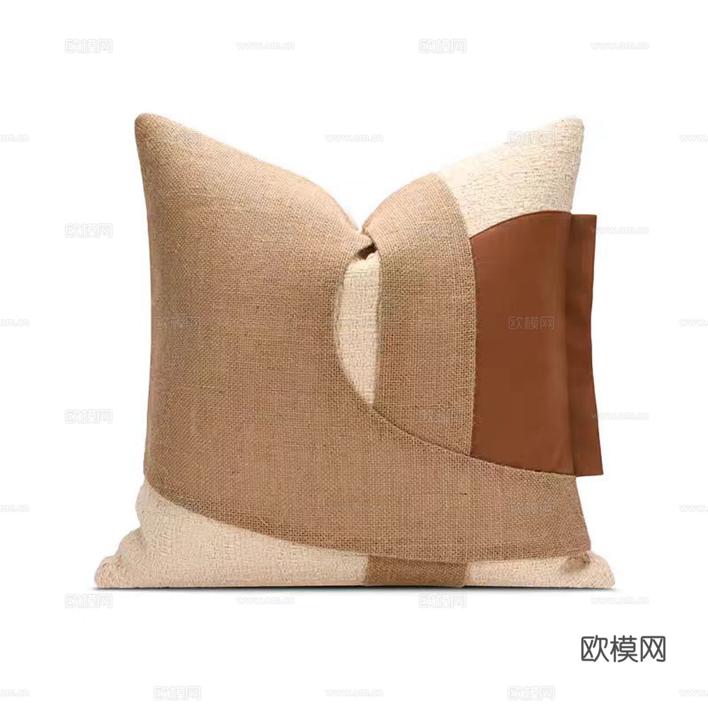 现代抱枕 枕头 布艺抱枕 拼接抱枕