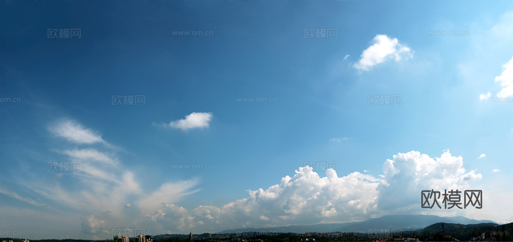 外景 天空 云层 云朵 自然风景 庭院外景 窗外 环境贴图下载
