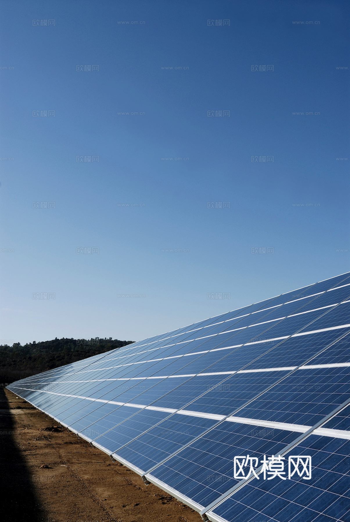 屋面太阳能光伏电板 光伏面板 发电设施 发电设备下载