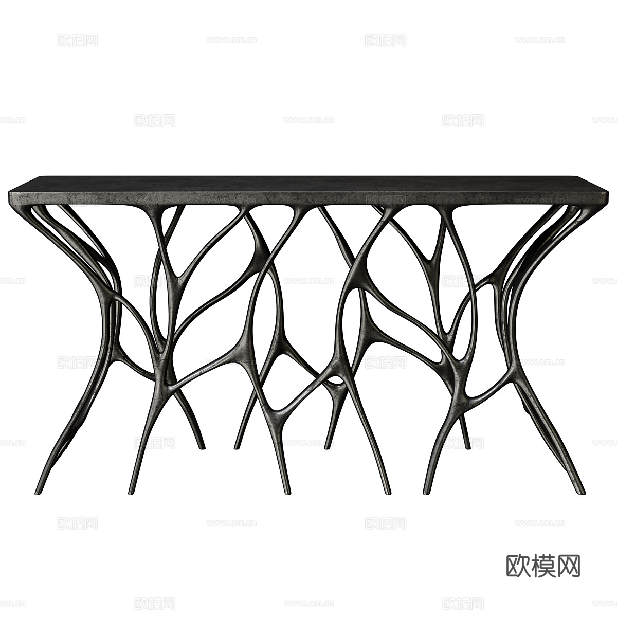 现代轻奢 Layla Grayce Aldrich 端景台3d模型下载（渲染图2）