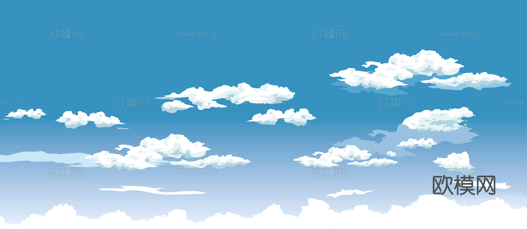 外景 天空 云层 云朵 自然风景 庭院外景 窗外 环境贴图下载