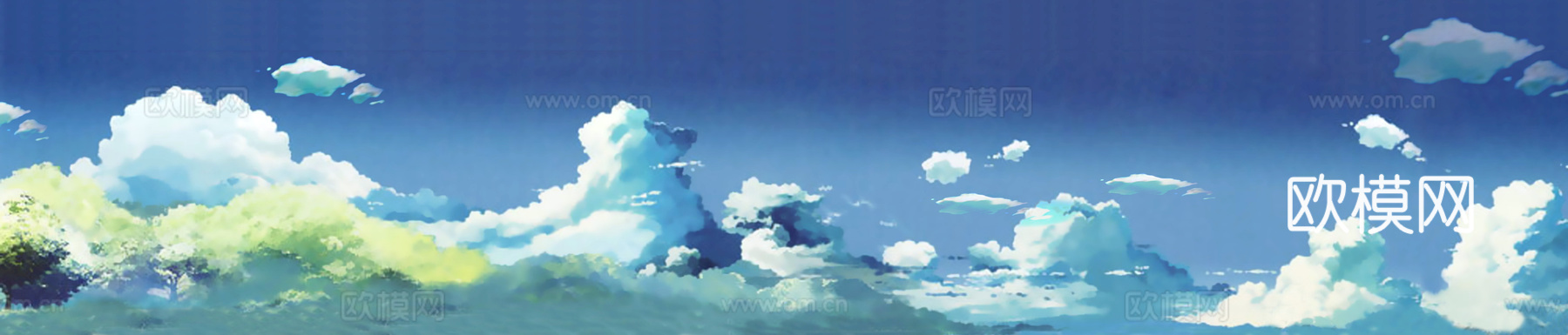 外景 天空 云层 云朵 自然风景 庭院外景 窗外 环境贴图下载