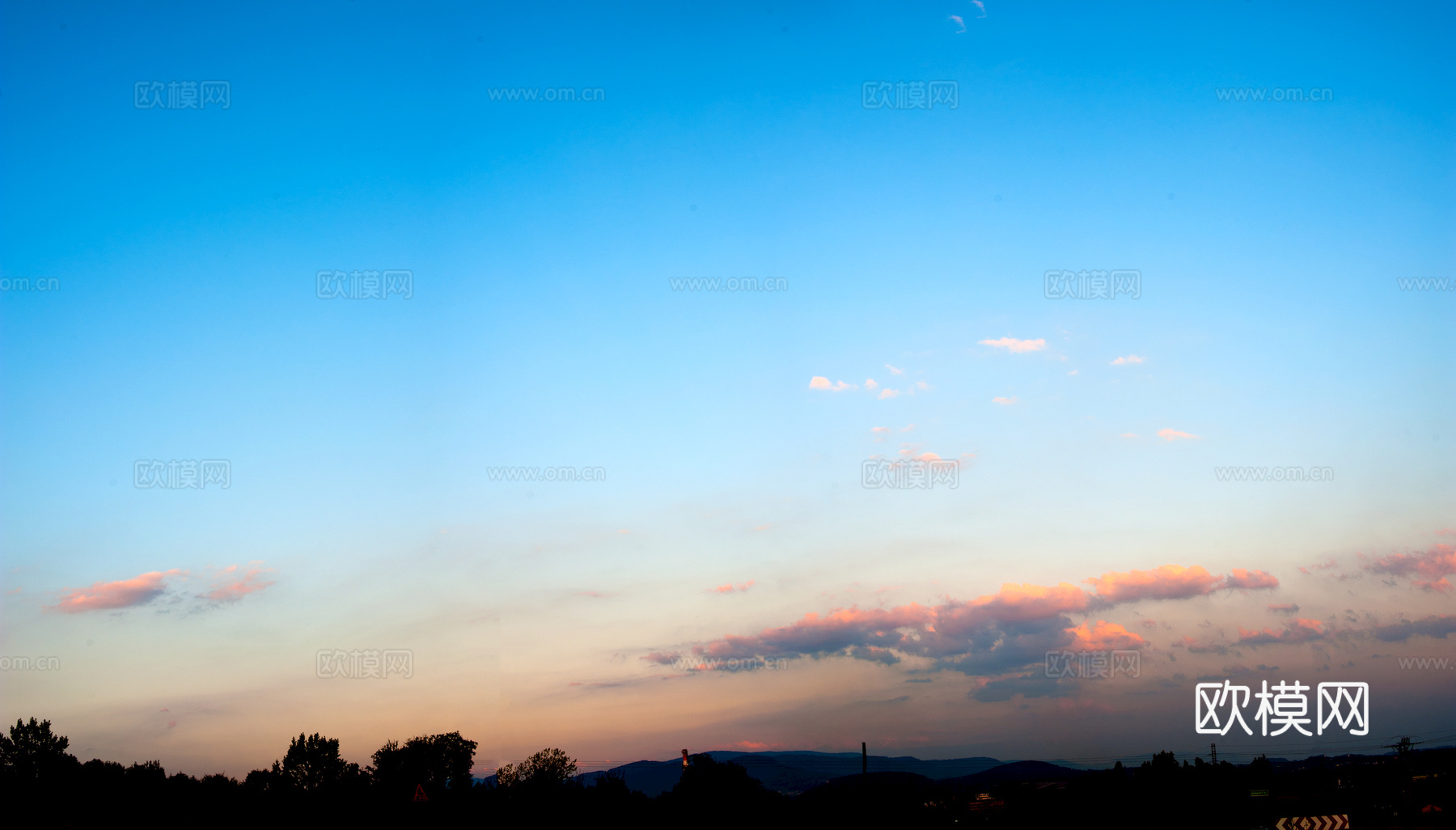 外景 天空 云层 云朵 自然风景 庭院外景 窗外 环境贴图下载