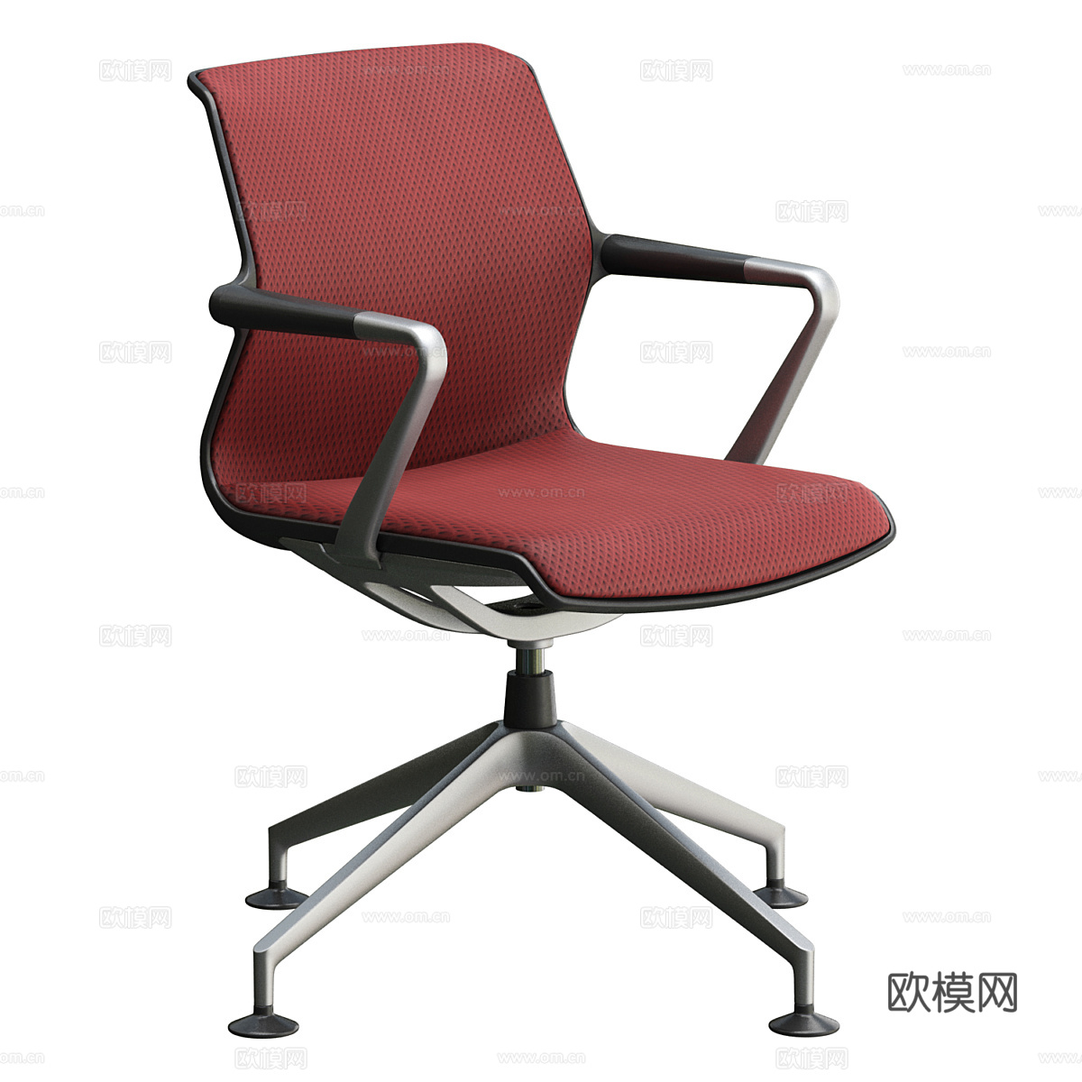 现代 Vitra Unix 办公椅3d模型下载（渲染图4）