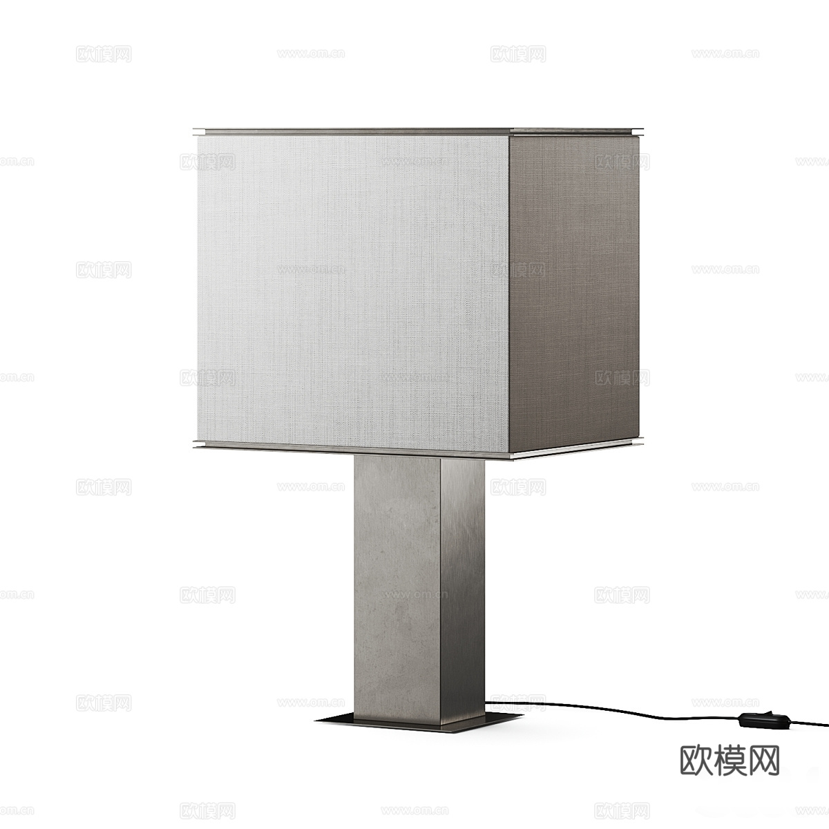 现代意式极简 Poliform Helga 台灯3d模型下载（渲染图3）