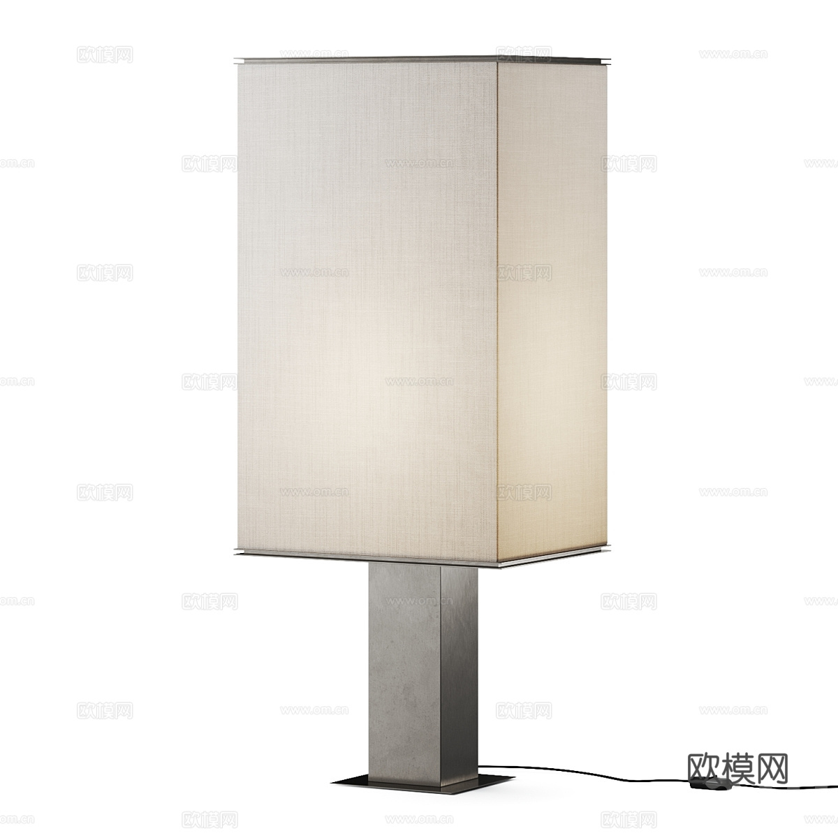 现代意式极简 Poliform Helga 台灯3d模型下载（渲染图2）