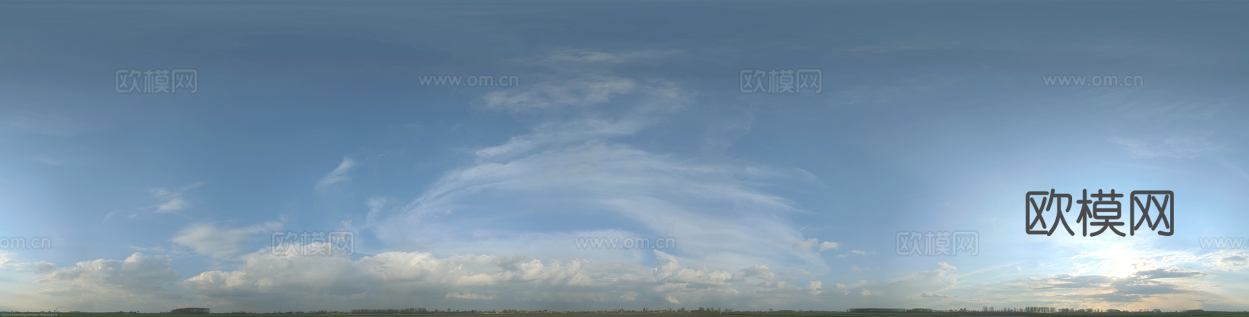 外景 天空 云层 云朵 自然风景 庭院外景 窗外 环境贴图下载