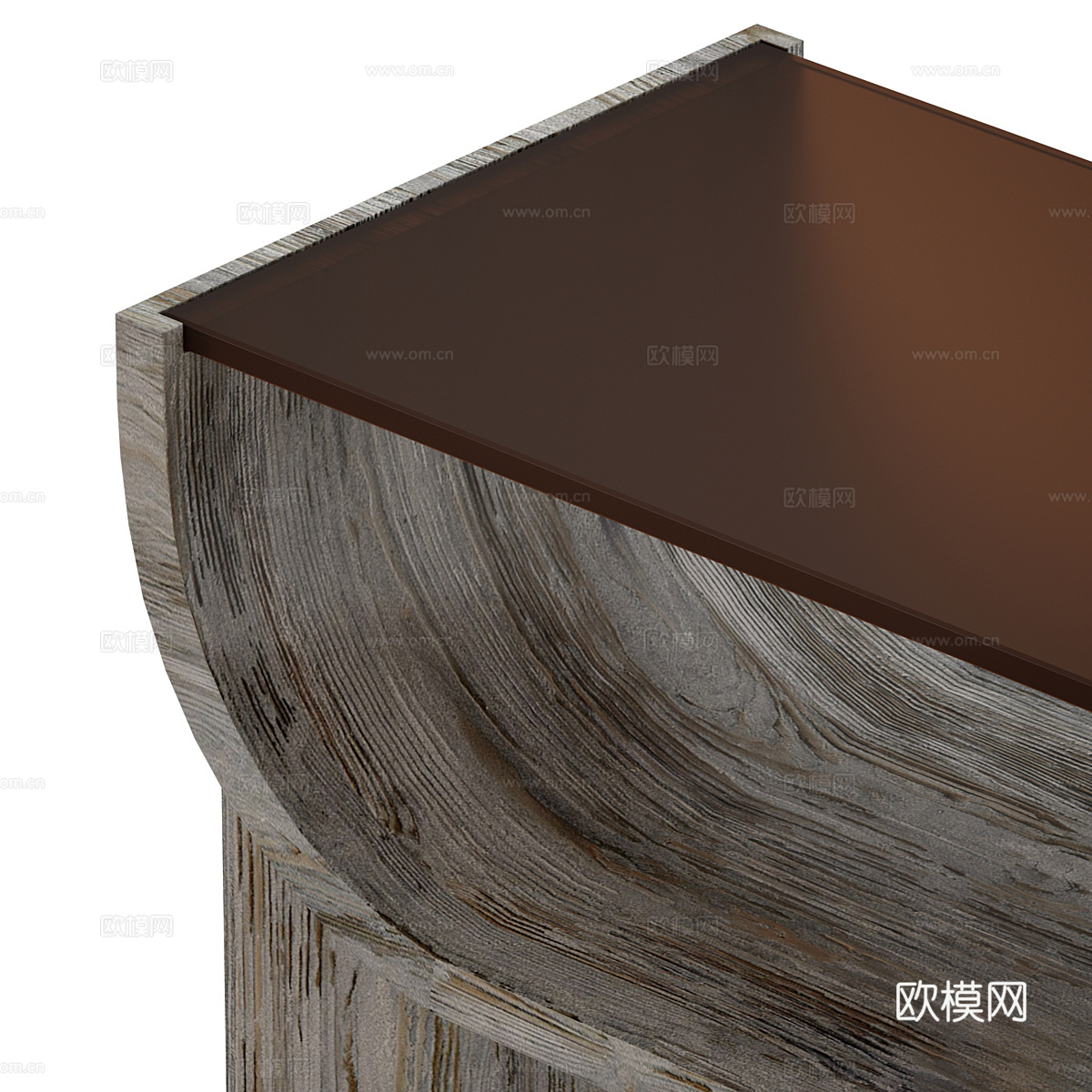 现代侘寂 Dada 玄关桌3d模型下载（渲染图4）