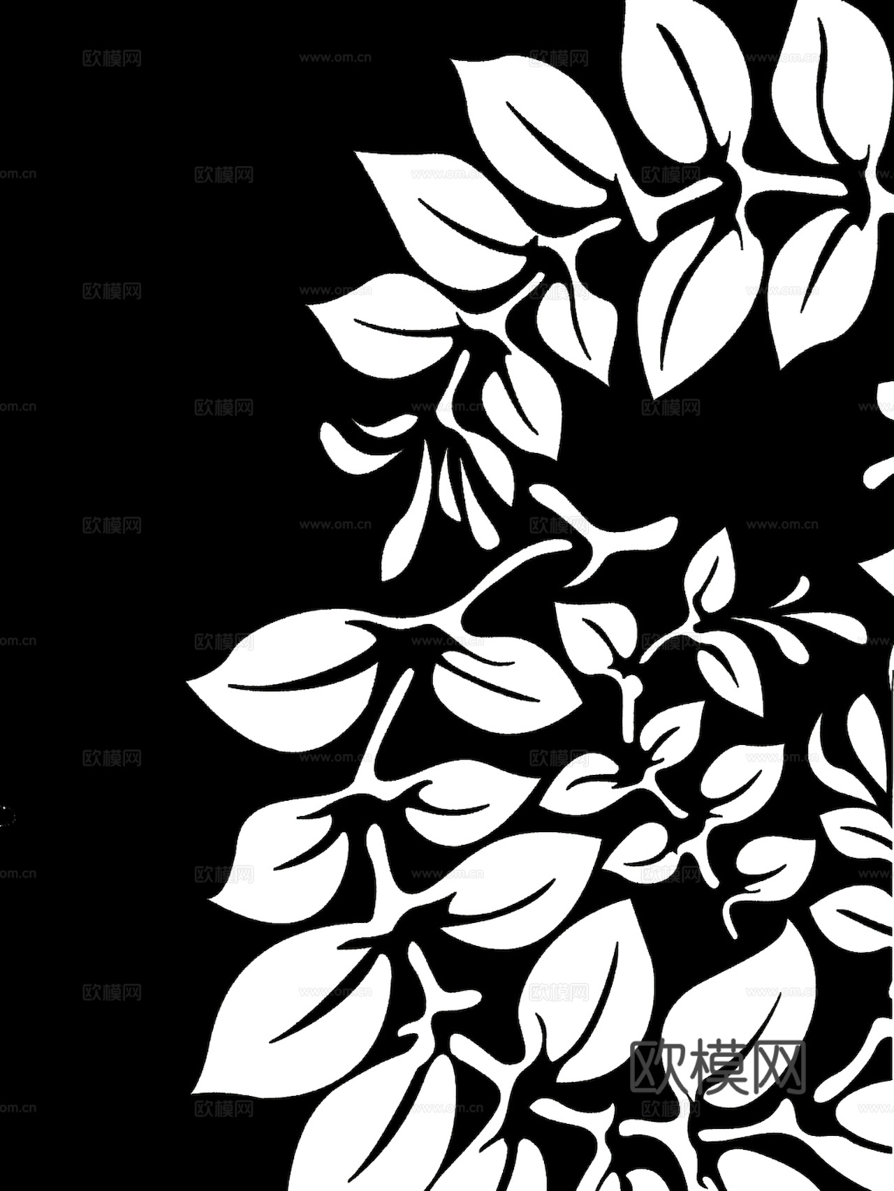 黑白凹凸 高光遮罩 通道 花纹纹理 装饰线条 纹理 墙绘图案下载