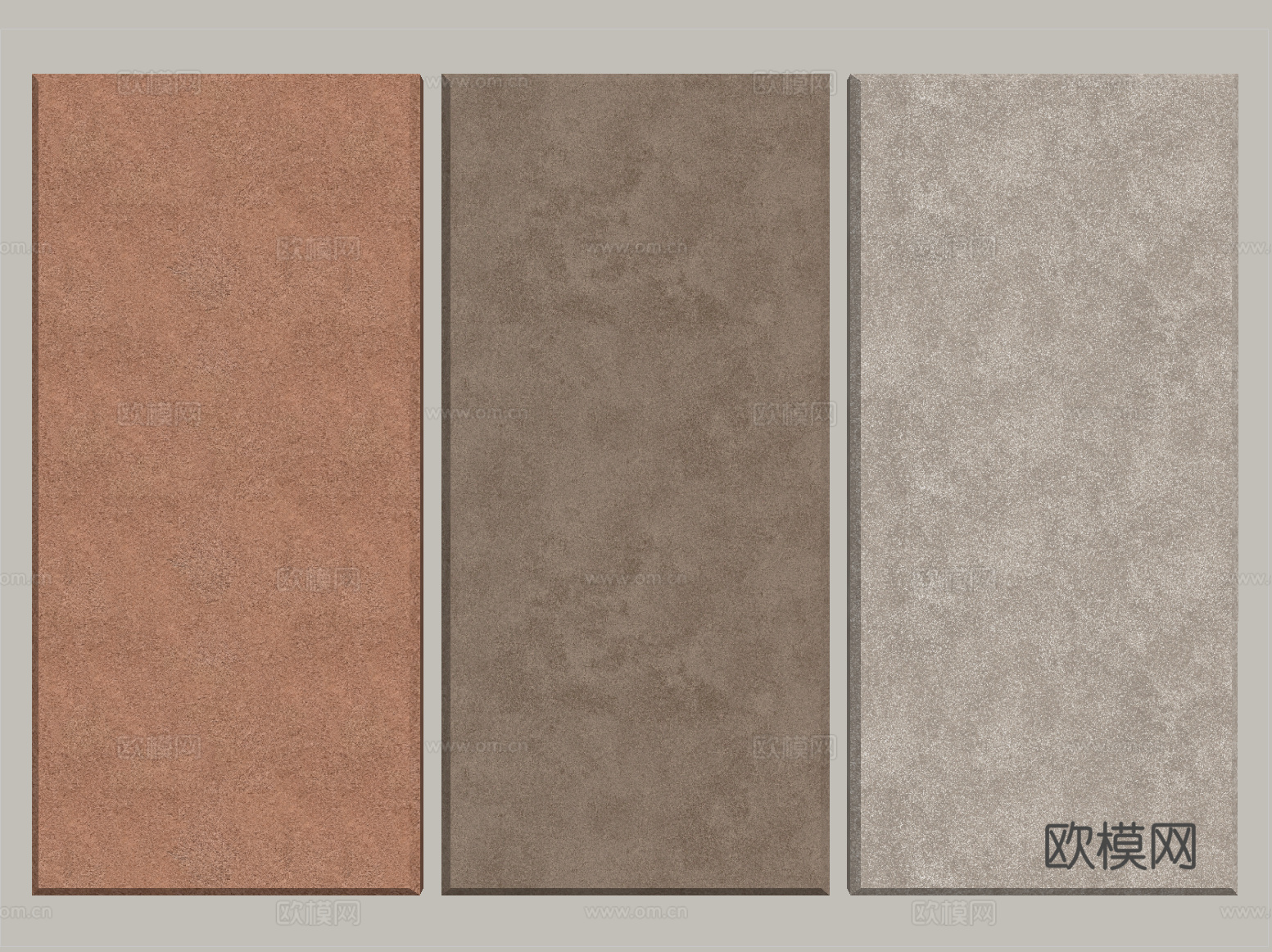 现代涂料 艺术漆 肌理漆 真石漆 微水泥su模型