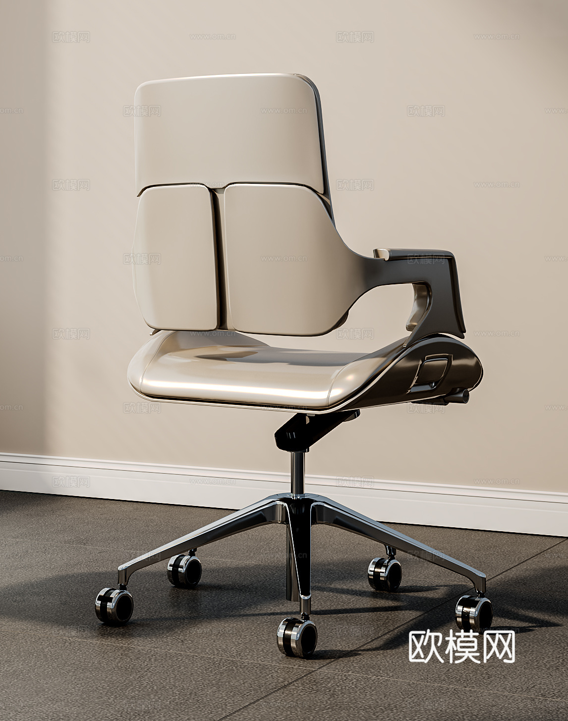 现代会议椅  办公椅 老板板 休闲椅 皮椅su模型