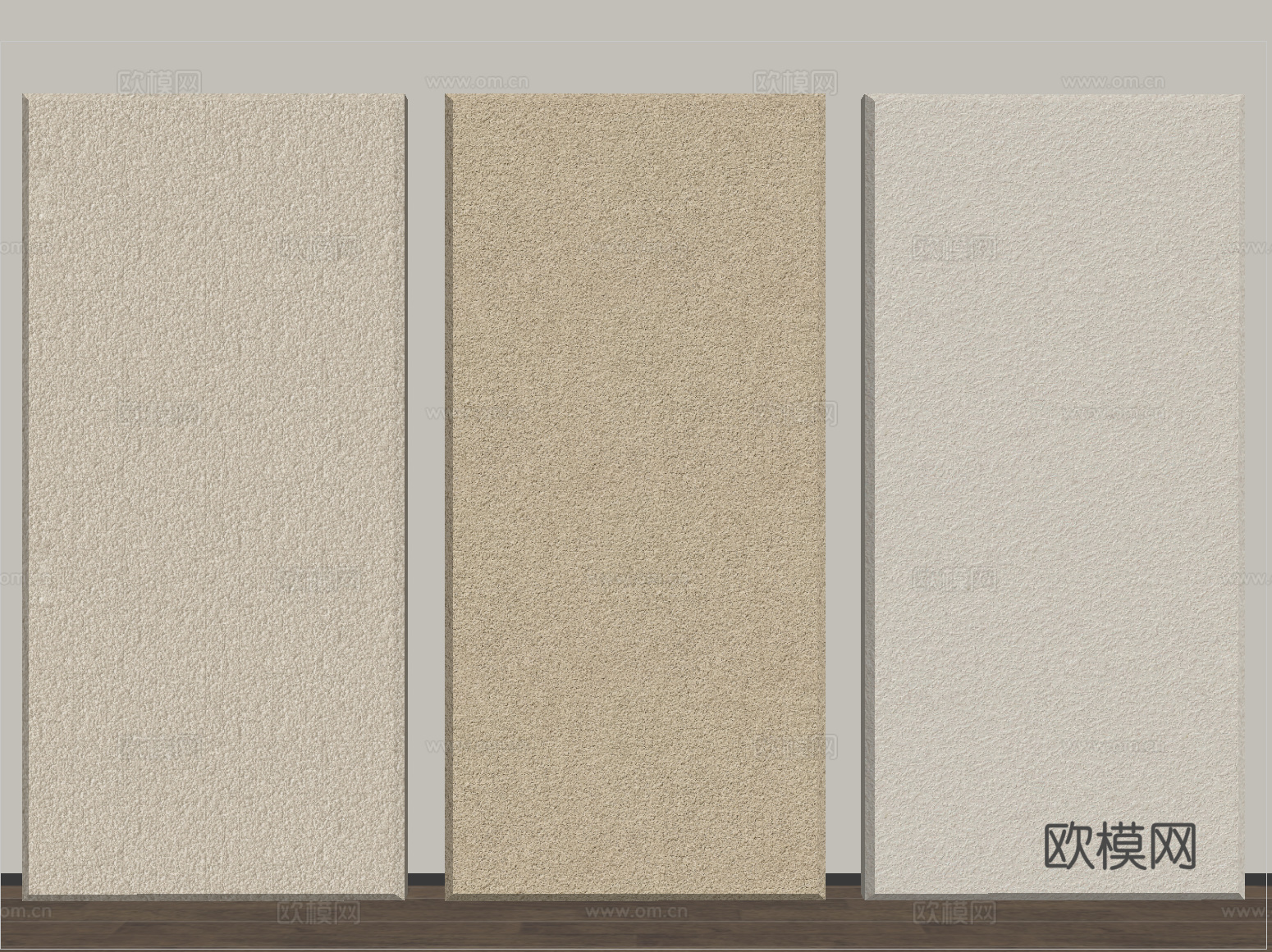 现代涂料 艺术漆 肌理漆 真石漆 微水泥su模型