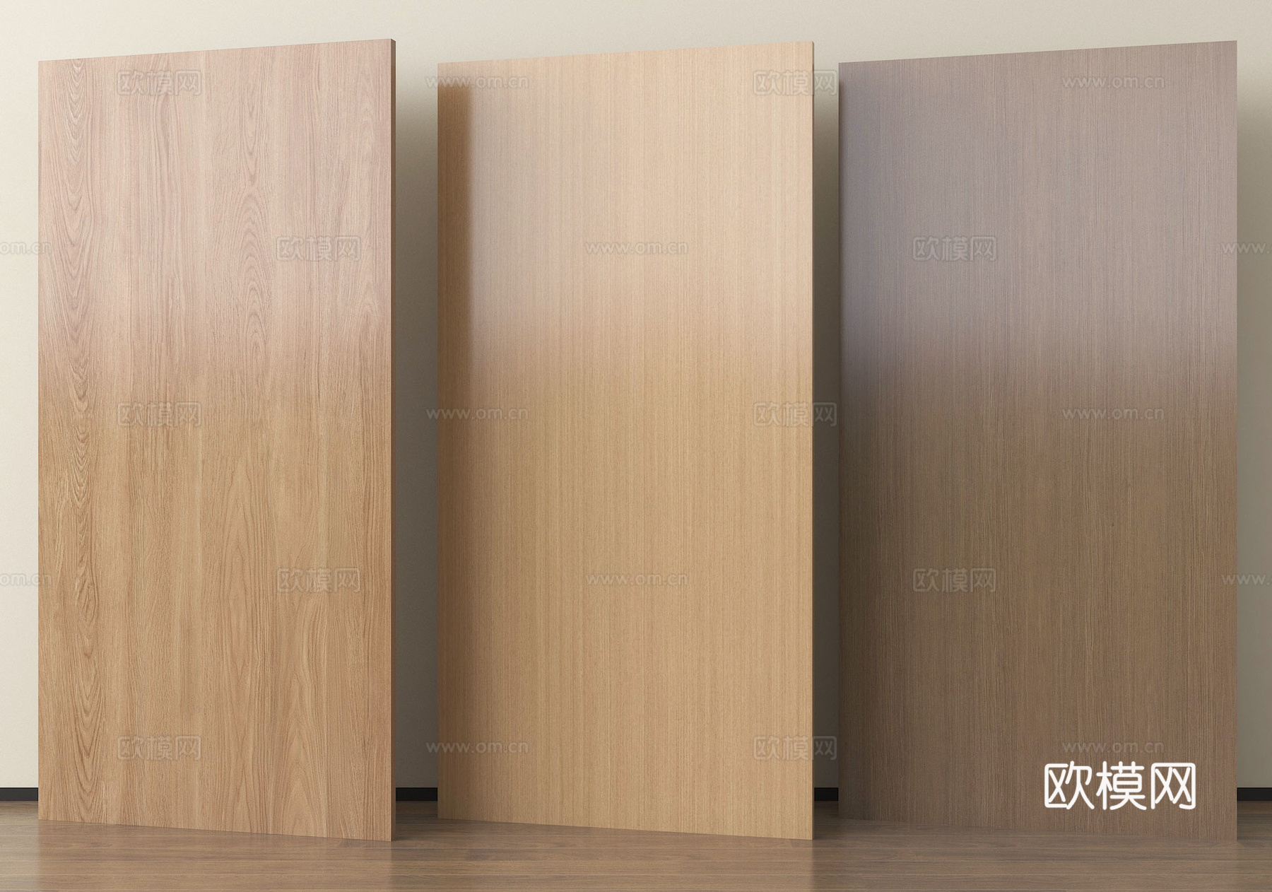 现代护墙板 木饰面护墙板 木饰面背景墙su模型