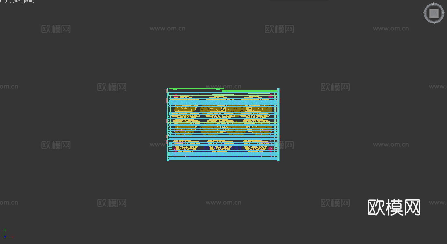 商用保温柜 烤肠机 便利店食物恒温柜熟食柜面包汉堡炸鸡保温箱3d模型下载（渲染图2）