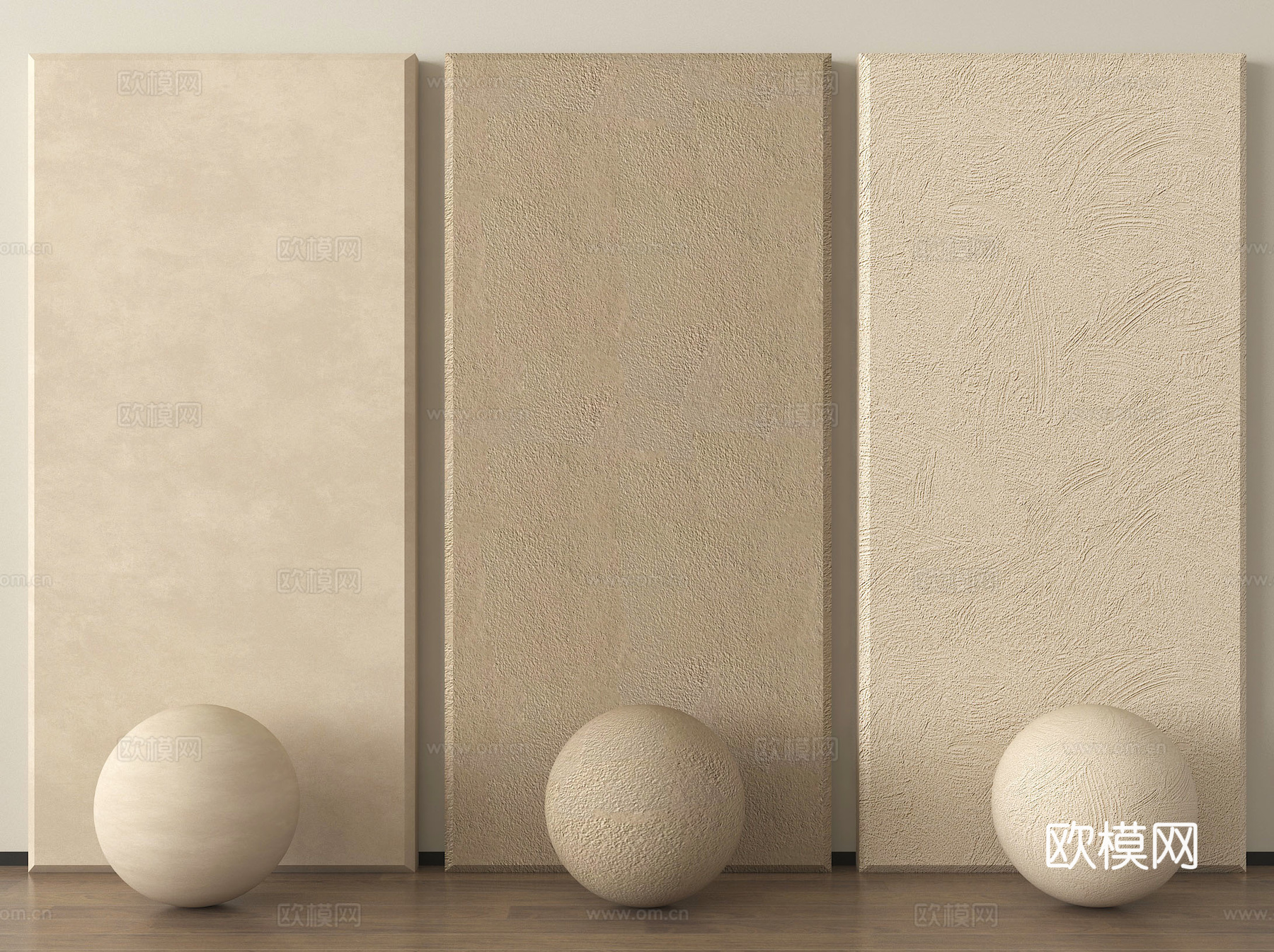 现代涂料 艺术漆 肌理漆 真石漆 微水泥su模型