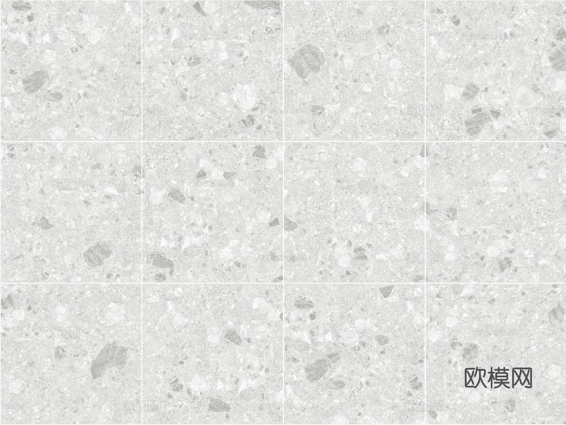 浅灰色橡胶塑胶PVC地胶板