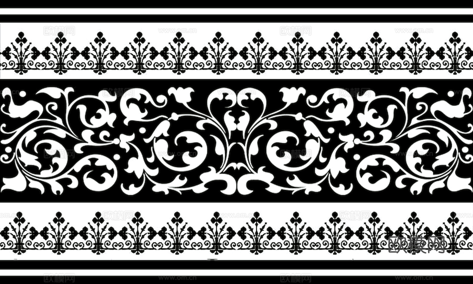 黑白凹凸 高光遮罩 通道 花纹纹理 装饰线条 纹理 墙绘图案下载
