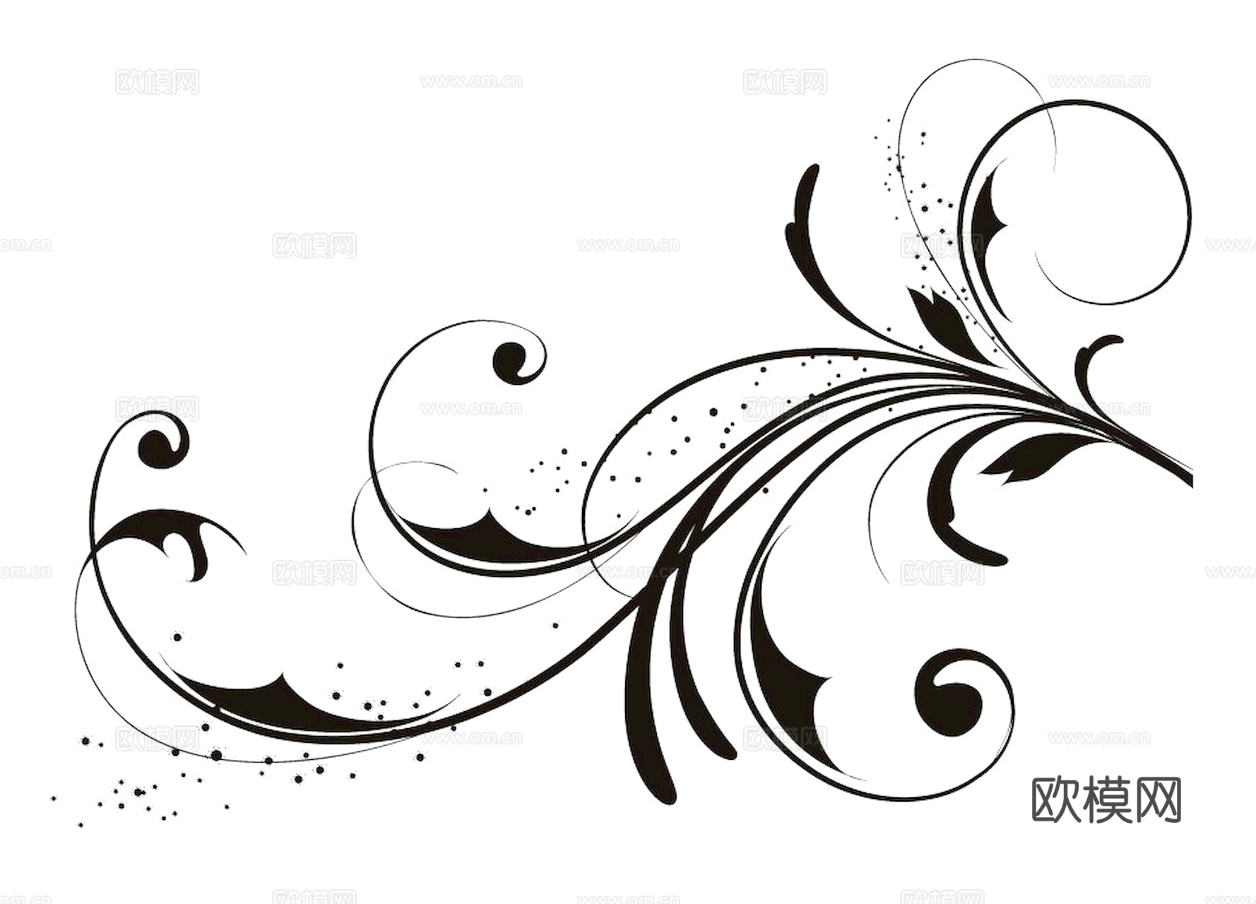 黑白凹凸 高光遮罩 通道 花纹纹理 装饰线条 纹理 墙绘图案下载